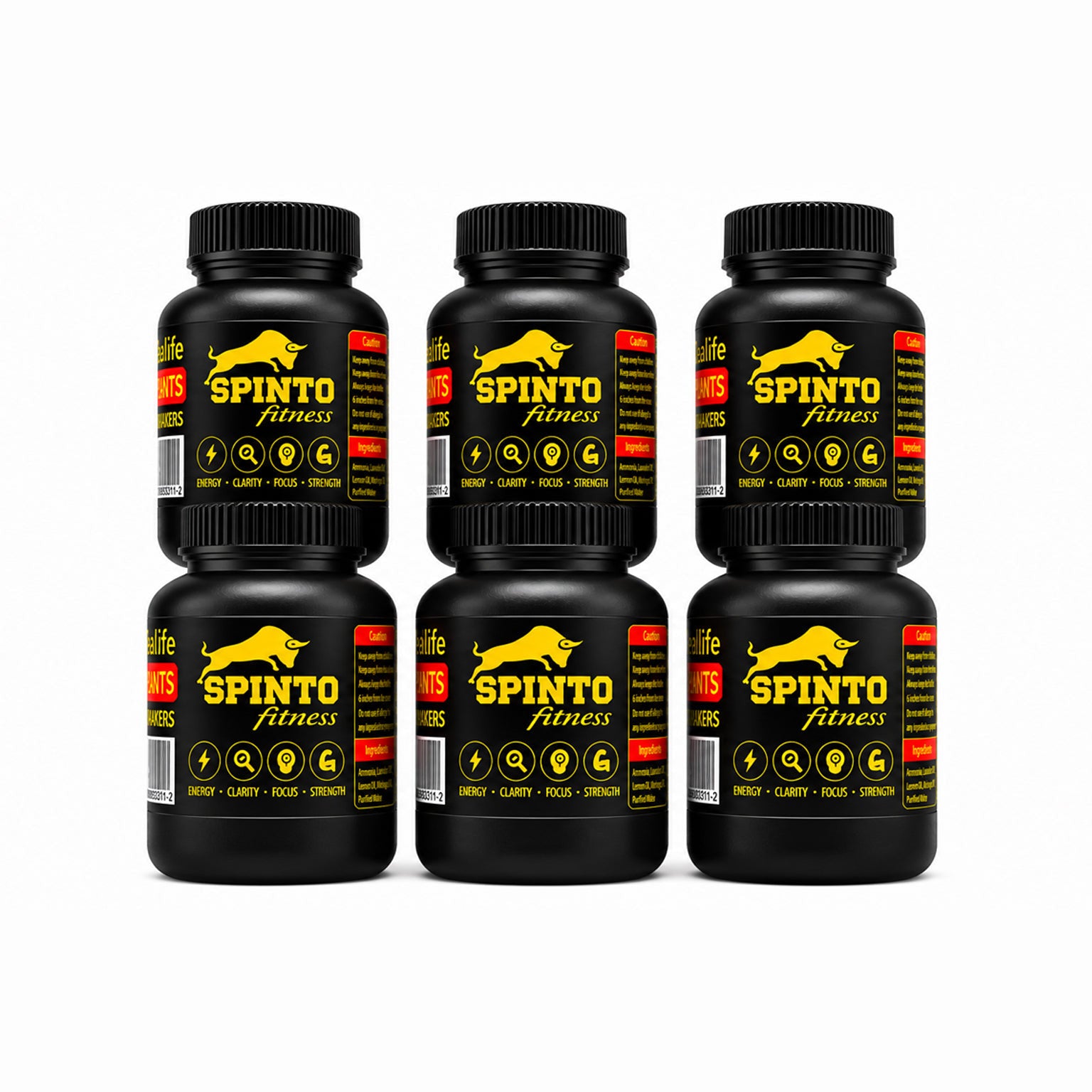 Spinto Smelling Salts — 6 bottle pack