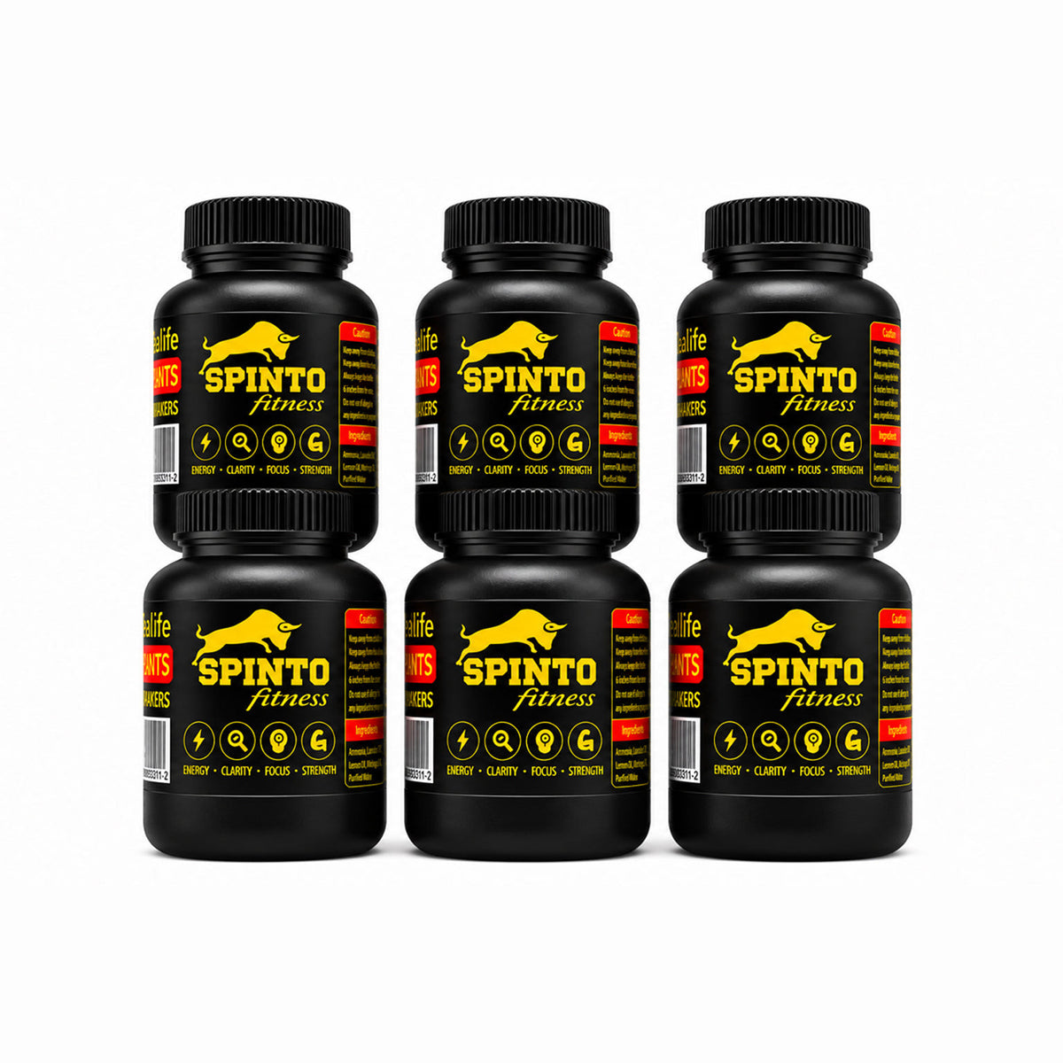 Spinto Smelling Salts — 6 bottle pack